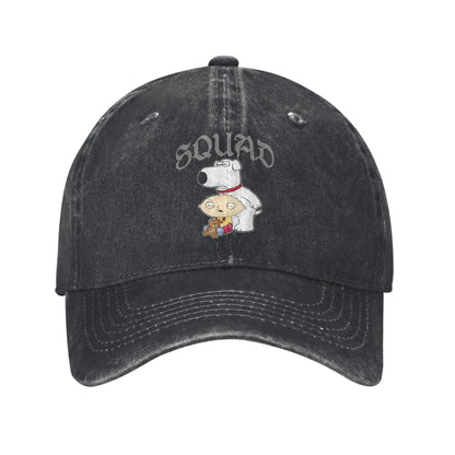 aFamilies Cartoon Peter Lois Stevie Baseball Caps