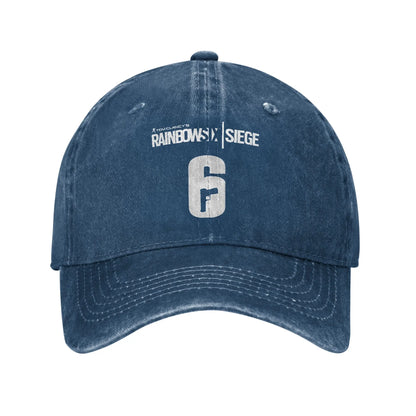 Tom Clancy's Rainbows Siege Six Baseball Caps