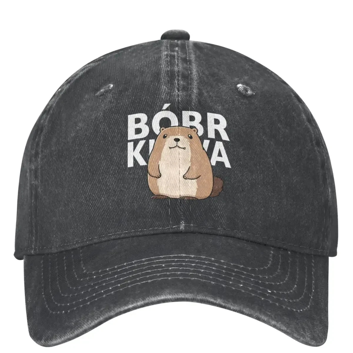 Classic Cute Poland Beaver Bober Meme Baseball Cap For Men Women Cotton Polish Bobr Kurwa Trucker Hat