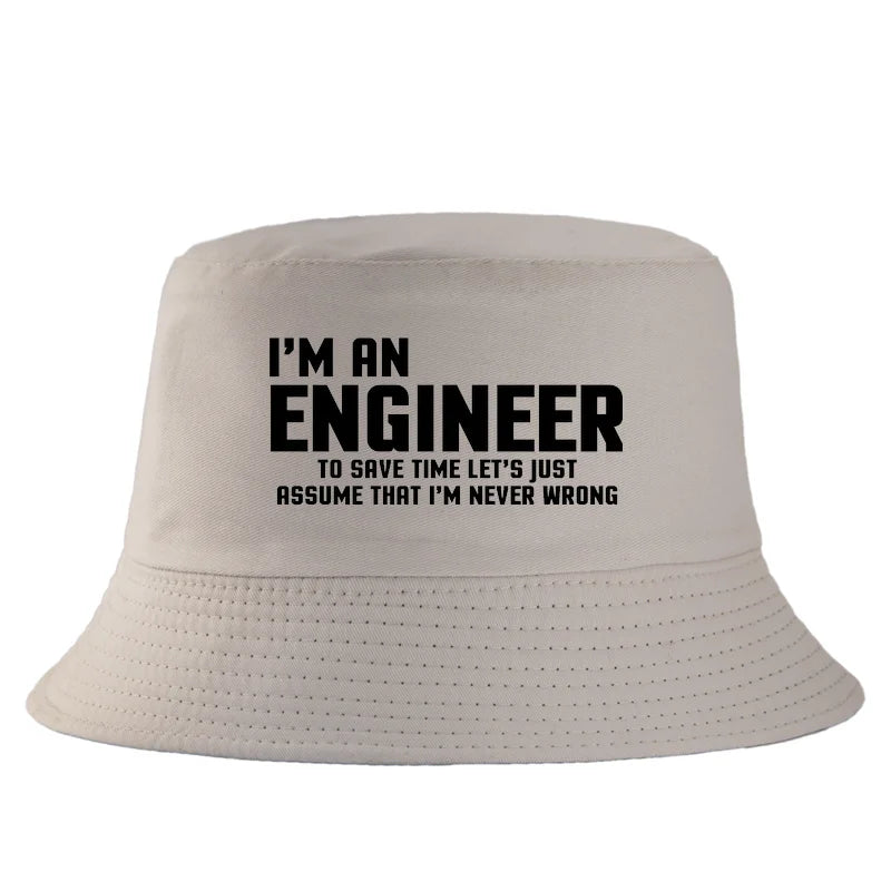 I Am Engineer Bucket Hat