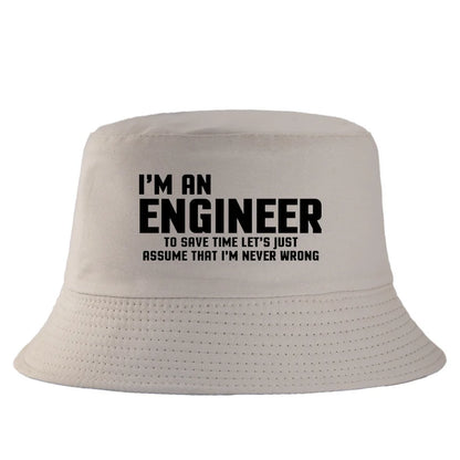 I Am Engineer Bucket Hat