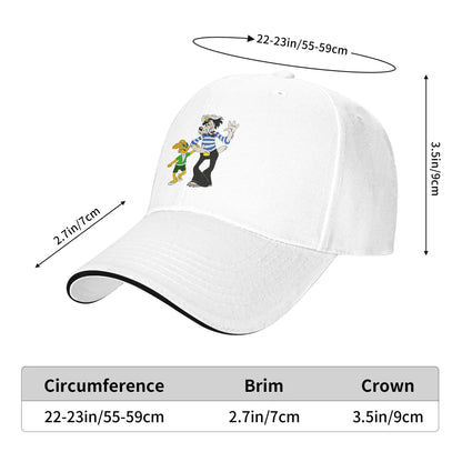 Retro Nu Pogodi Wolf and Hare Baseball Cap