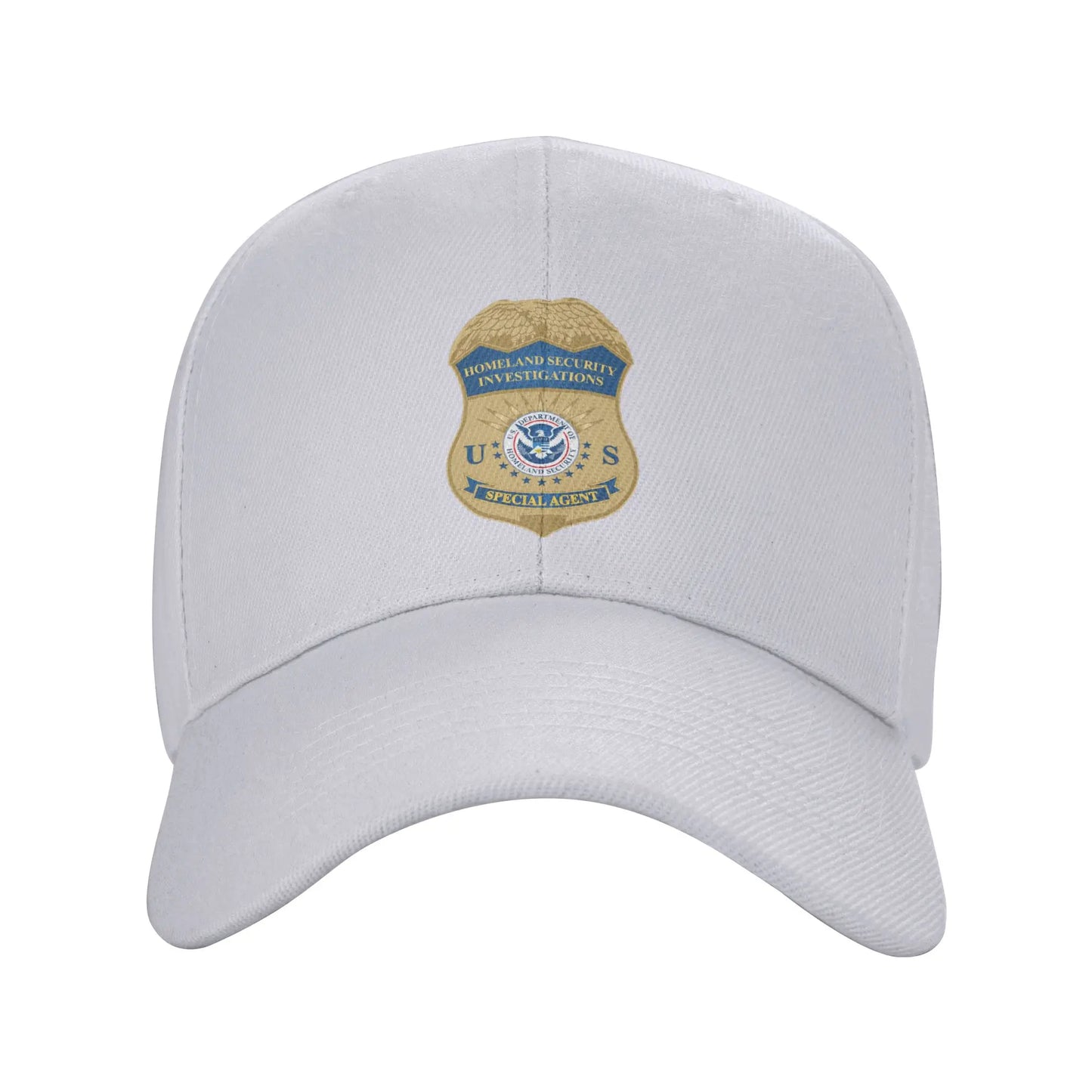 ICE Immigration Logo And Customs Enforcement Sun Baseball Cap For Men