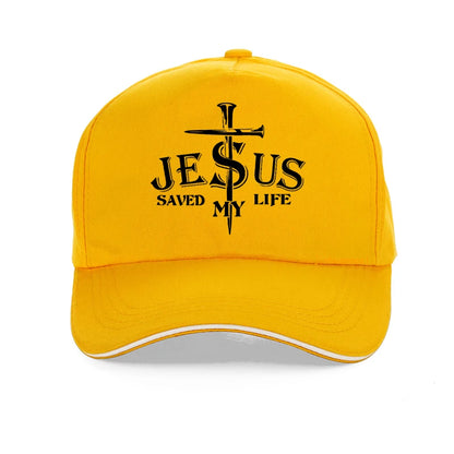 Jesus Saved My Life Baseball Cap