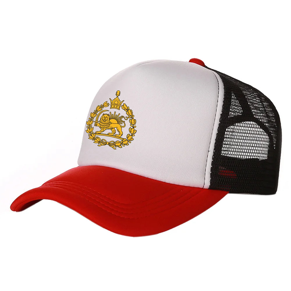 Iran Naval Baseball Caps Men Iran Naval Flag 1933-1980 Hat Baseball Cap