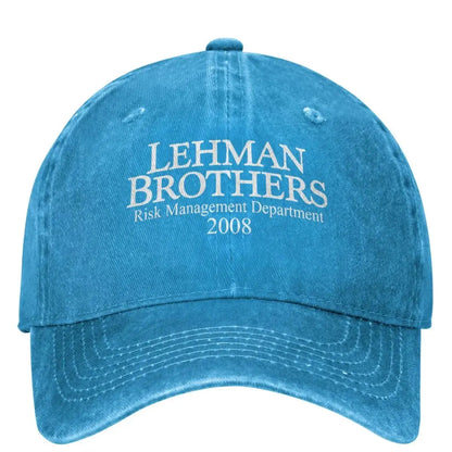 Lehman Brothers Risk Management Baseball Cap