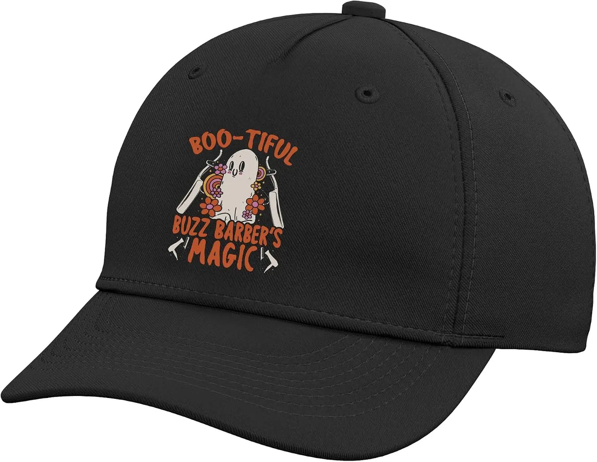 Boo-Tiful Buzz Barber's Magic Scary Barber Halloween Baseball Hat