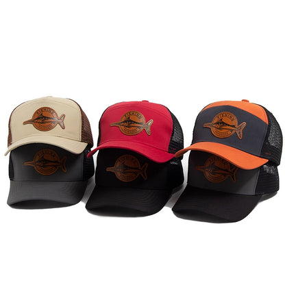 Shark Leather Label Men's Baseball Cap