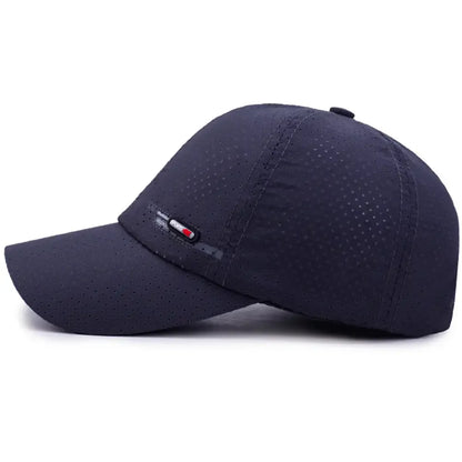 Summer Quick Dry For Men Sports Running Sweat Baseball Cap Male