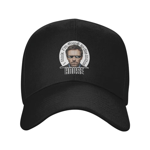 New Design Baseball Cap House MD Dr Gregory House Wear For Unisex Baseball Cap