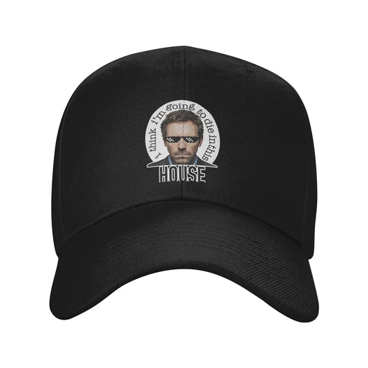 New Design Baseball Cap House MD Dr Gregory House Wear For Unisex Baseball Cap