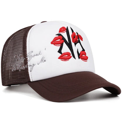 Lipprint Men's Street HipHop Hat Women's
