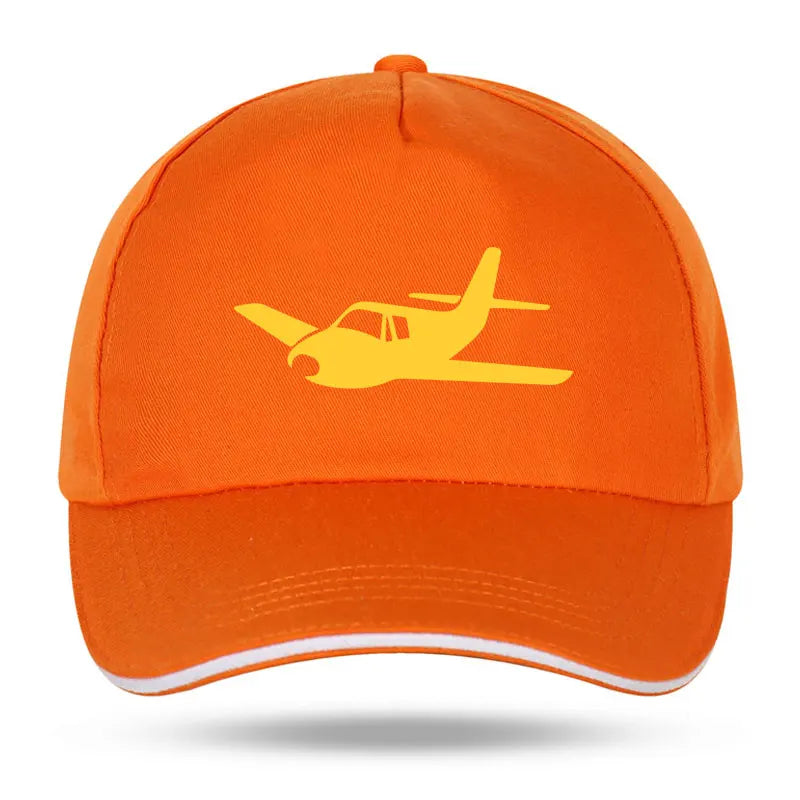 New Men Women Fashion Airplane Pilot Wings Funny Print Baseball Caps