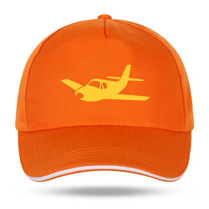 New Men Women Fashion Airplane Pilot Wings Funny Print Baseball Caps
