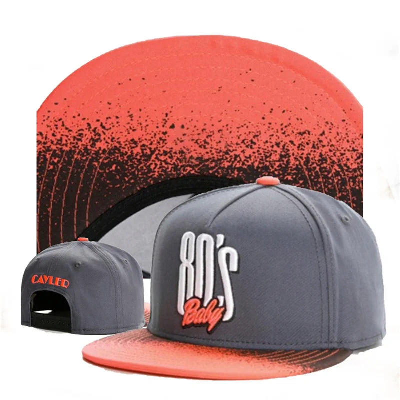 New Luxury Letters Fashion Flat Brim Snapback Hat