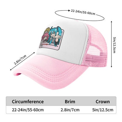 Triple Baka Kasane Teto Akita Neru VOCALOID Playlist Song Baseball Caps