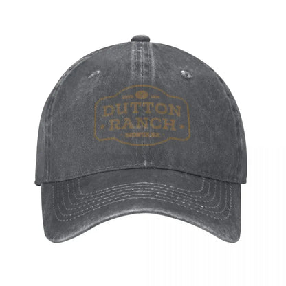 Yellowstone Dutton Ranch Retro Rodeo Design Baseball Cap