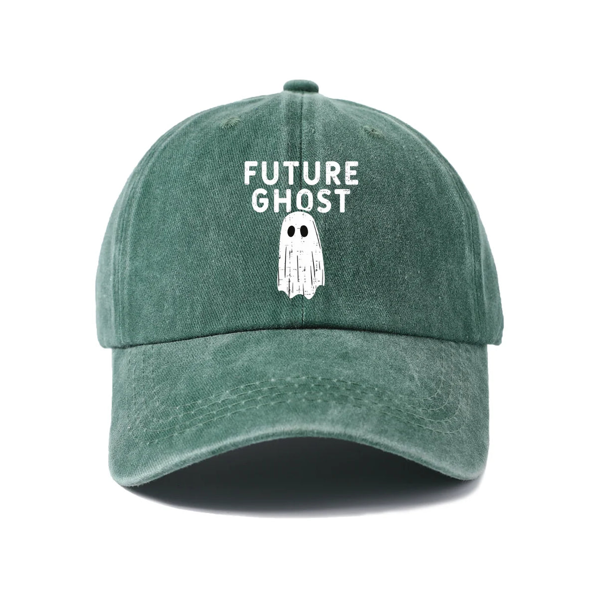 Future Ghost Halloween Graphic Baseball Cap