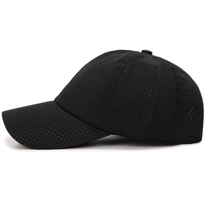 Wholesale Men Women Summer Baseball Cap Quick Drying Hats Unisex