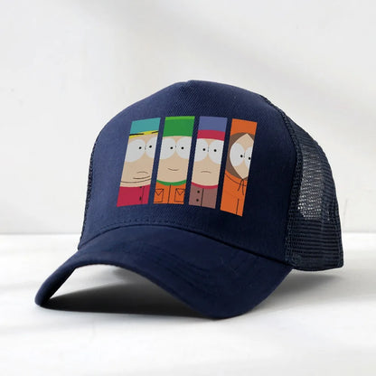 Crazy South Park hat Men Women Funny Cartoon Cute Comic Baseball Cap