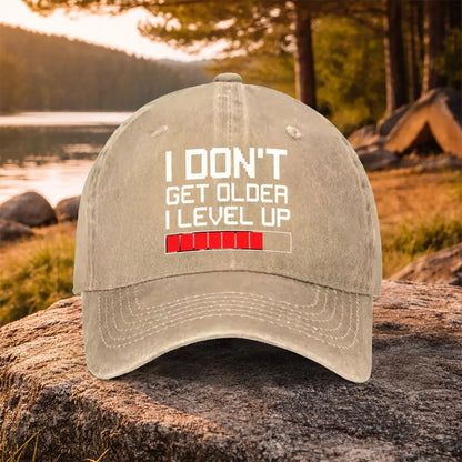 Gamer Level Up Birthday Baseball Cap