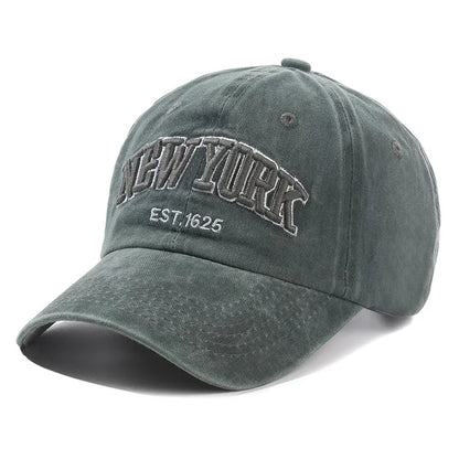NEW YORK Washed Cotton Cap For Men Women Gorras Baseball Caps