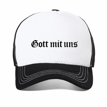 God With Us Eagle Pin WW2 Wehrmacht Military Badge Baseball Cap