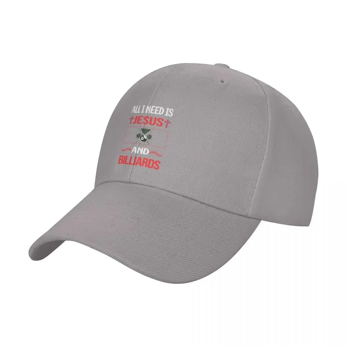 New Funny Jesus Billiards Baseball Cap