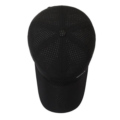 New Summer Men Women Snapback Quick Dry Mesh Baseball Cap