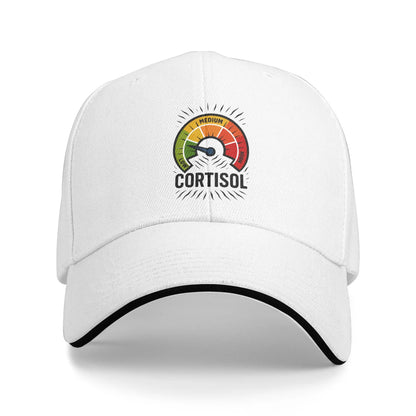 Low Cortisol Levels V Baseball Caps