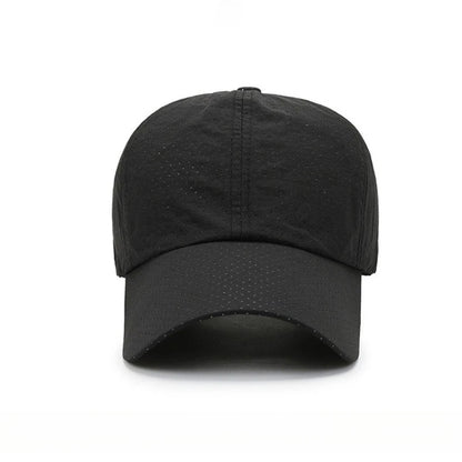 Solid Color Mesh Cap Baseball Cap Women Autumn Korean Edition Sunscreen Hat