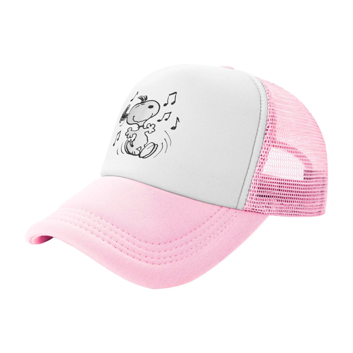 Dancing Snoopy Trucker Baseball Cap