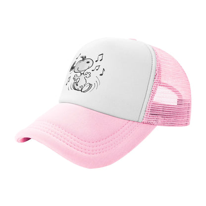 Dancing Snoopy Trucker Baseball Cap
