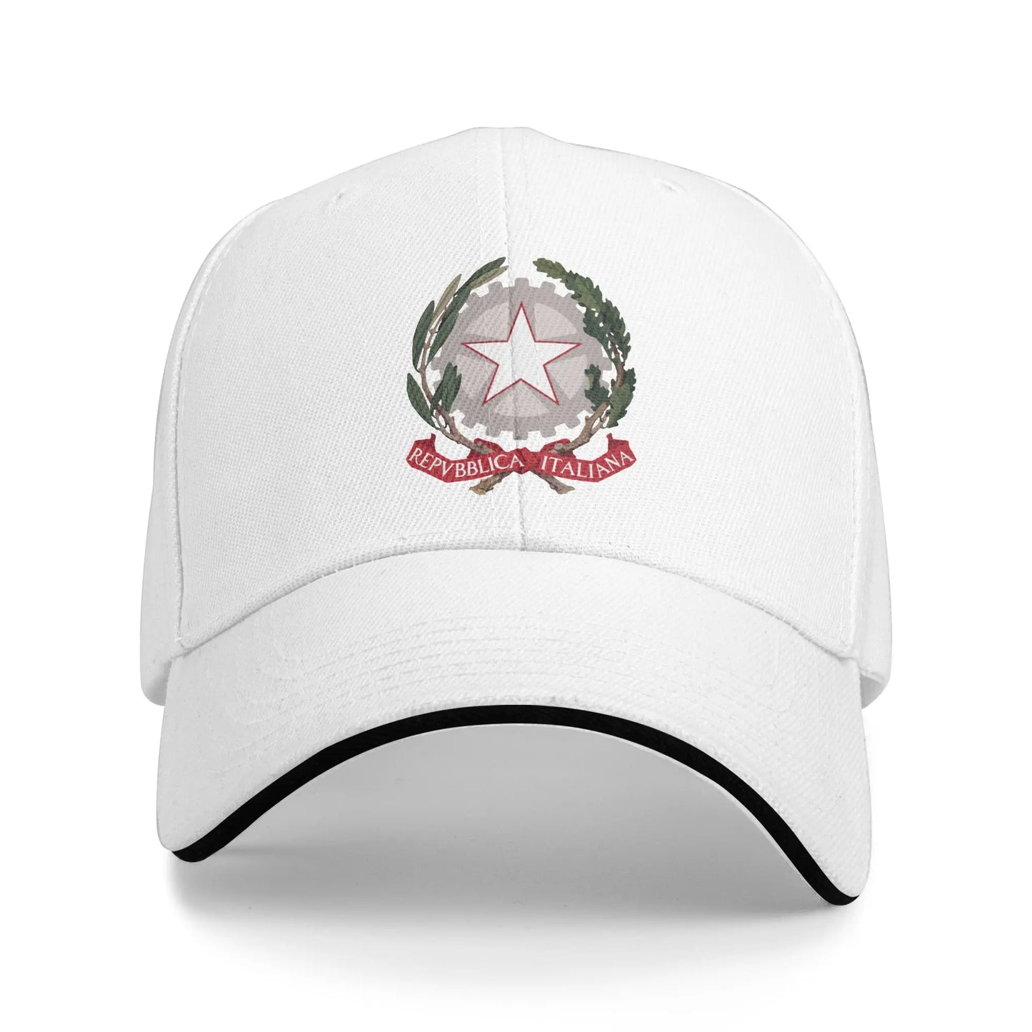 Custom Fashion Milano Italy Flag Baseball Cap Women Men