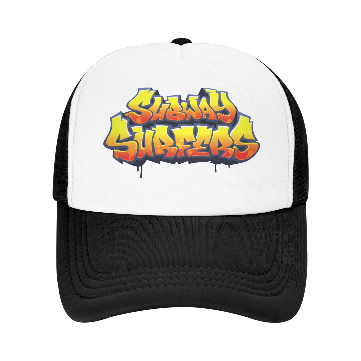 Subway Surfers Logo Baseball Hat Adult Video Game Hats Trucker Hat Golf Hat