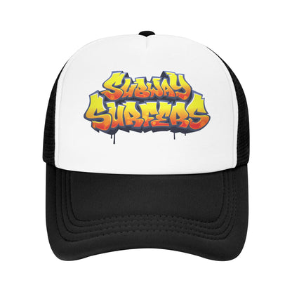 Subway Surfers Logo Baseball Hat Adult Video Game Hats Trucker Hat Golf Hat