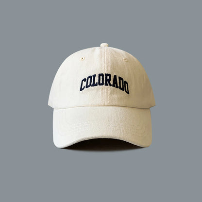 Classic Unisex Casual Multicolored Golf Cap Baseball Hat Dad Hat