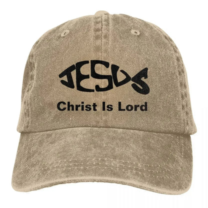 New Baseball Cap Jesus Fish Christ Is Lord Outfit