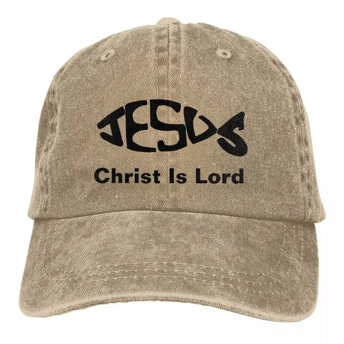 New Baseball Cap Jesus Fish Christ Is Lord Outfit