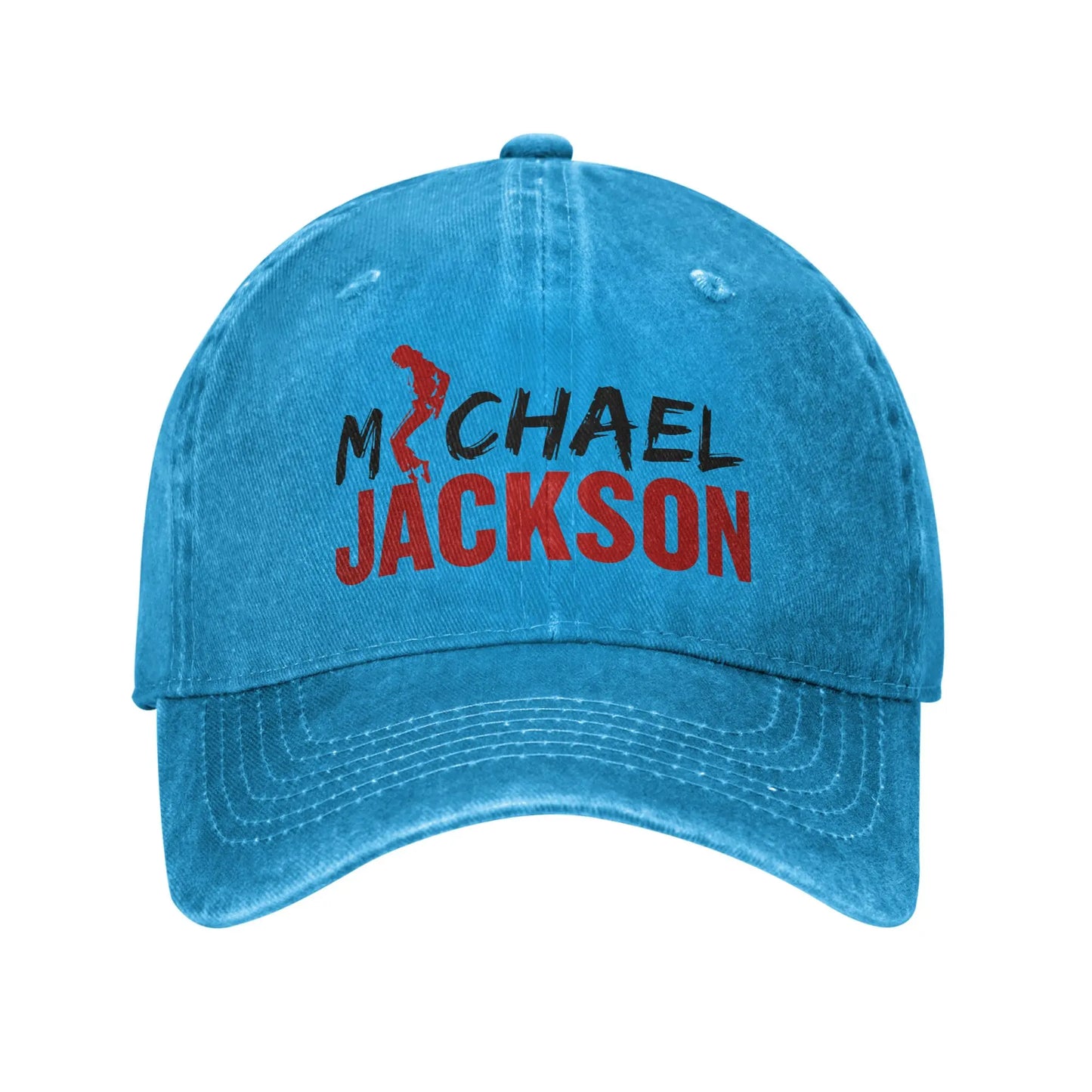 King of Pop Michaeles Jacksones MJ Print Baseball Cap