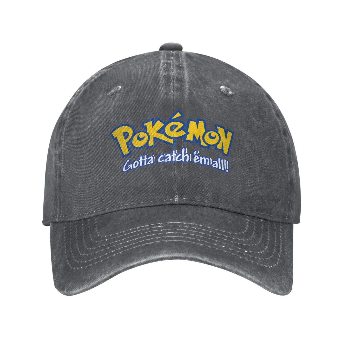 Pokemon Logo Cap Pikachu Funny Baseball Cap