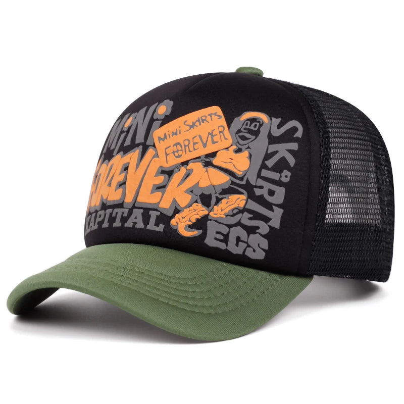 2025 Personalized Fashion New Baseball Hat MINI Street Hip Hop Skateboarding