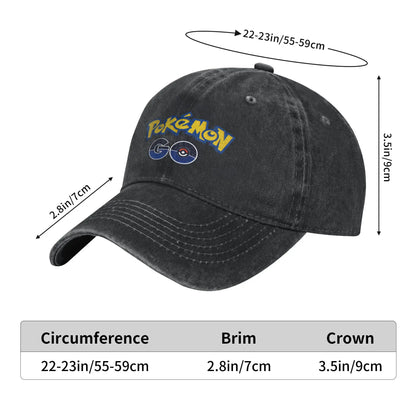 Pokemon Logo Cap Humor Baseball Cap