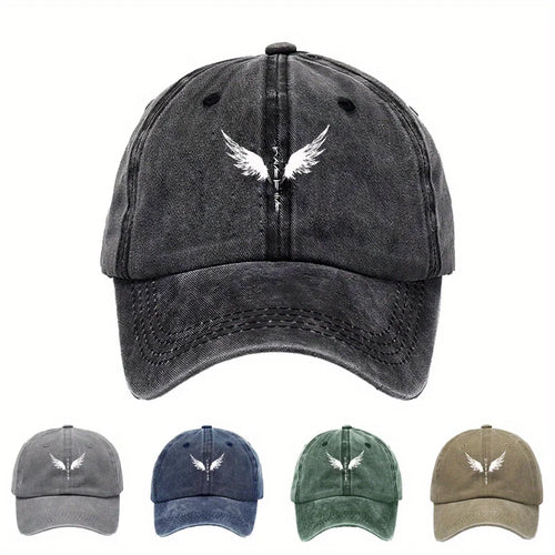 Classic Feathered Totem Print Baseball Cap