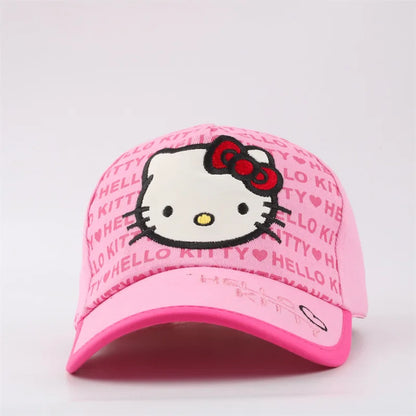 Hello Kitty Cute Girls Baseball Caps Snapback Hats