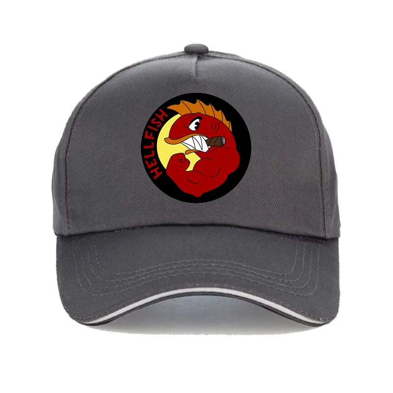 Flying Hellfish! Simpsons Baseball Cap