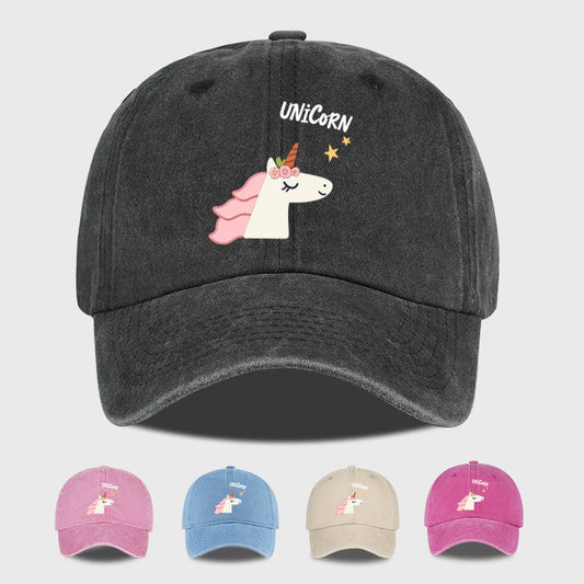 A Cute Unicorn-Themed Baseball Cap