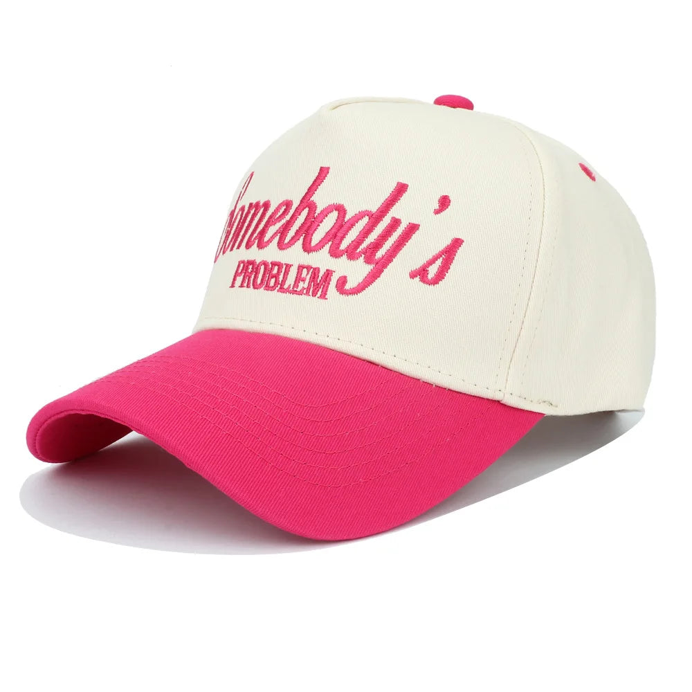 Somebody Truck Driver Hat Men Women Adjustable Embroidered Baseball Hat