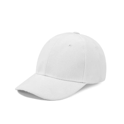 Fashion Baseball Caps For Children Adjustable Solid Color Cap