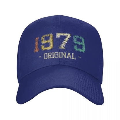 Vintage 1979 Baseball Cap Women Men